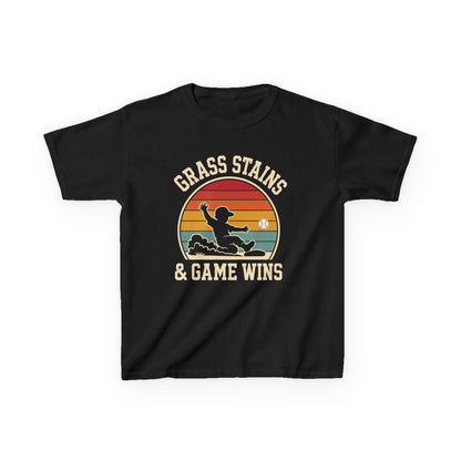 Grass Stains & Game Wins Kids T-shirt