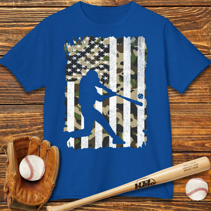 Camouflage Patriotic Kids T-Shirt