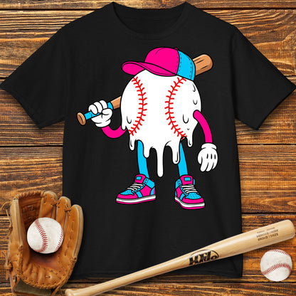 Baseball Drip Kids T-Shirt