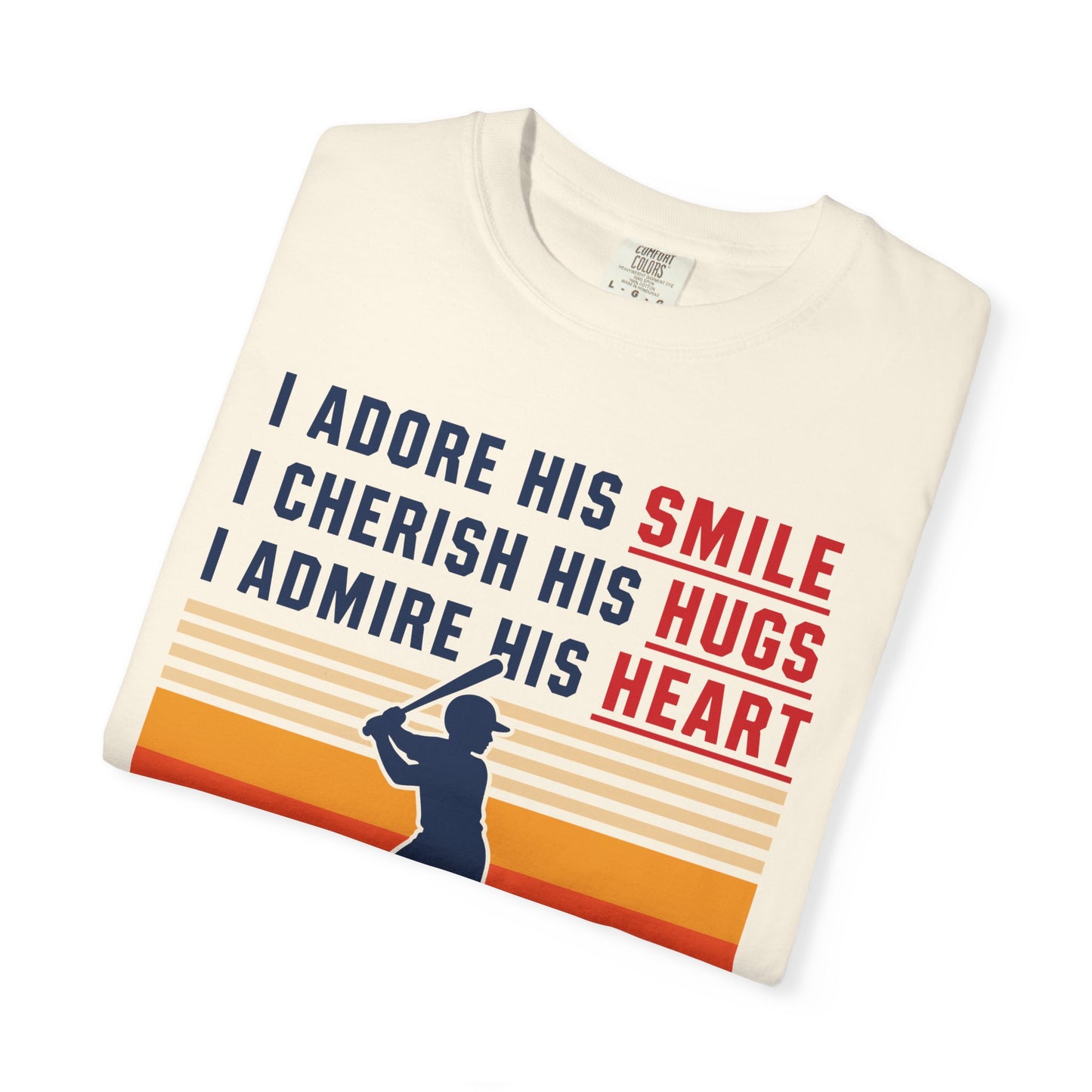 Grandma's Baseball Heart T-Shirt