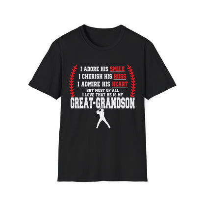 Adores Her Great-Grandson T-Shirt