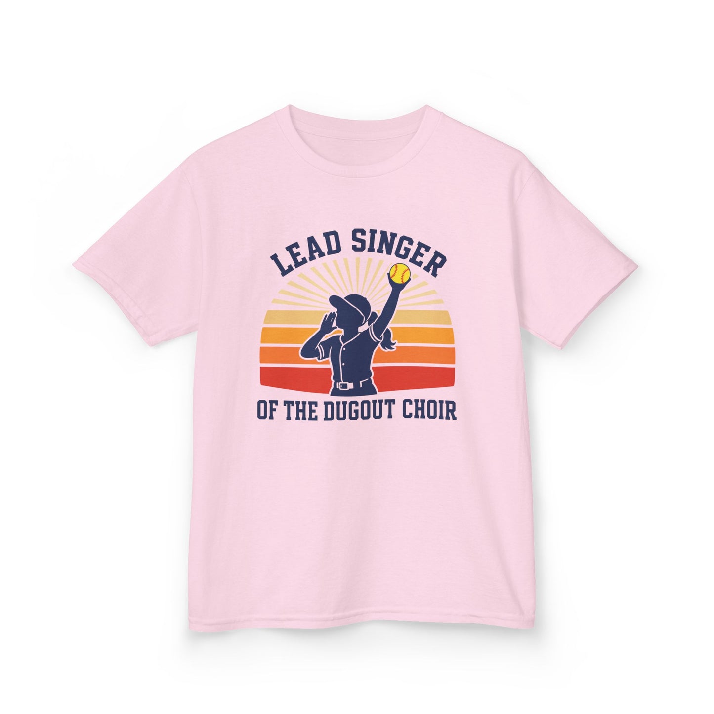Loudest Girl In Dugout Kids T-shirt