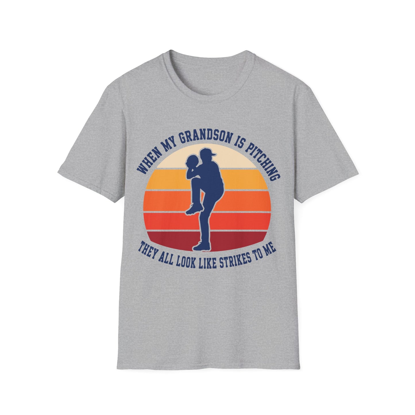 Grandparent  Sees Only Strikes T-Shirt
