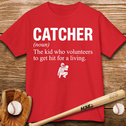 Volunteers To Get Hit Kids T-shirt