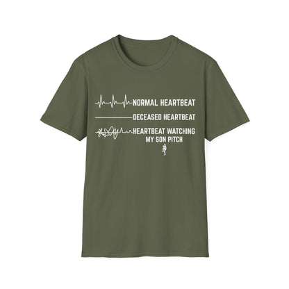 Son's Pitch Flatlines Me T-Shirt