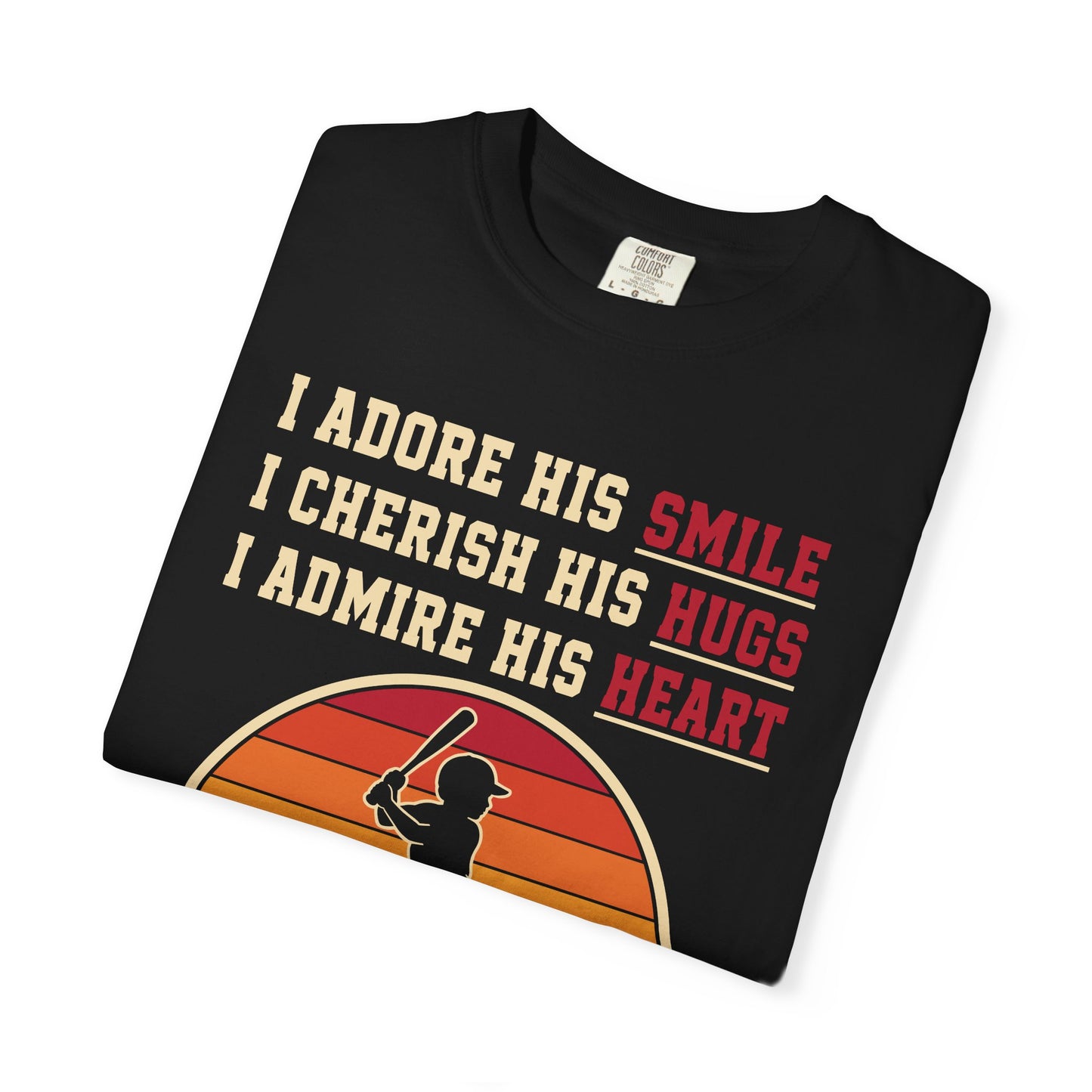 Grandma's Baseball Heart T-Shirt