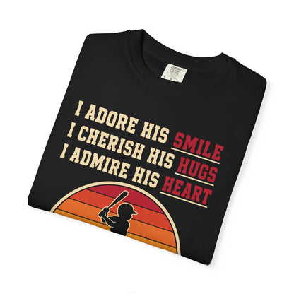 Grandma's Baseball Heart T-Shirt