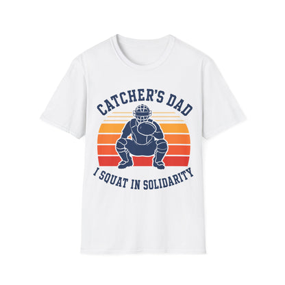 Catcher Dad Squats Too T-Shirt