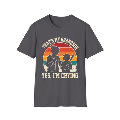 That's My Grandson Crying T-Shirt