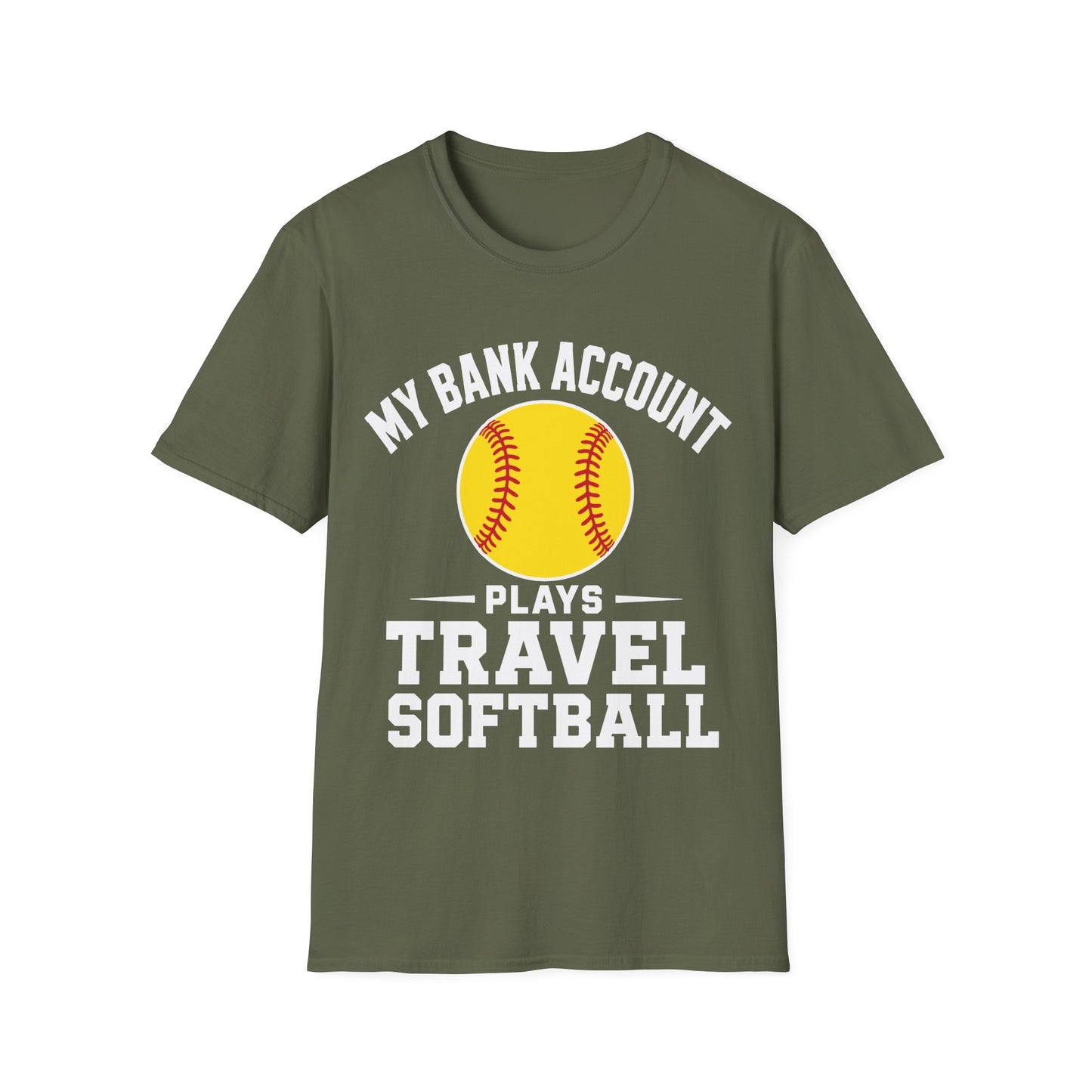 Broke From Travel Softball T-Shirt
