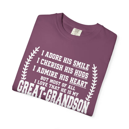 Adores Her Great-Grandson T-Shirt