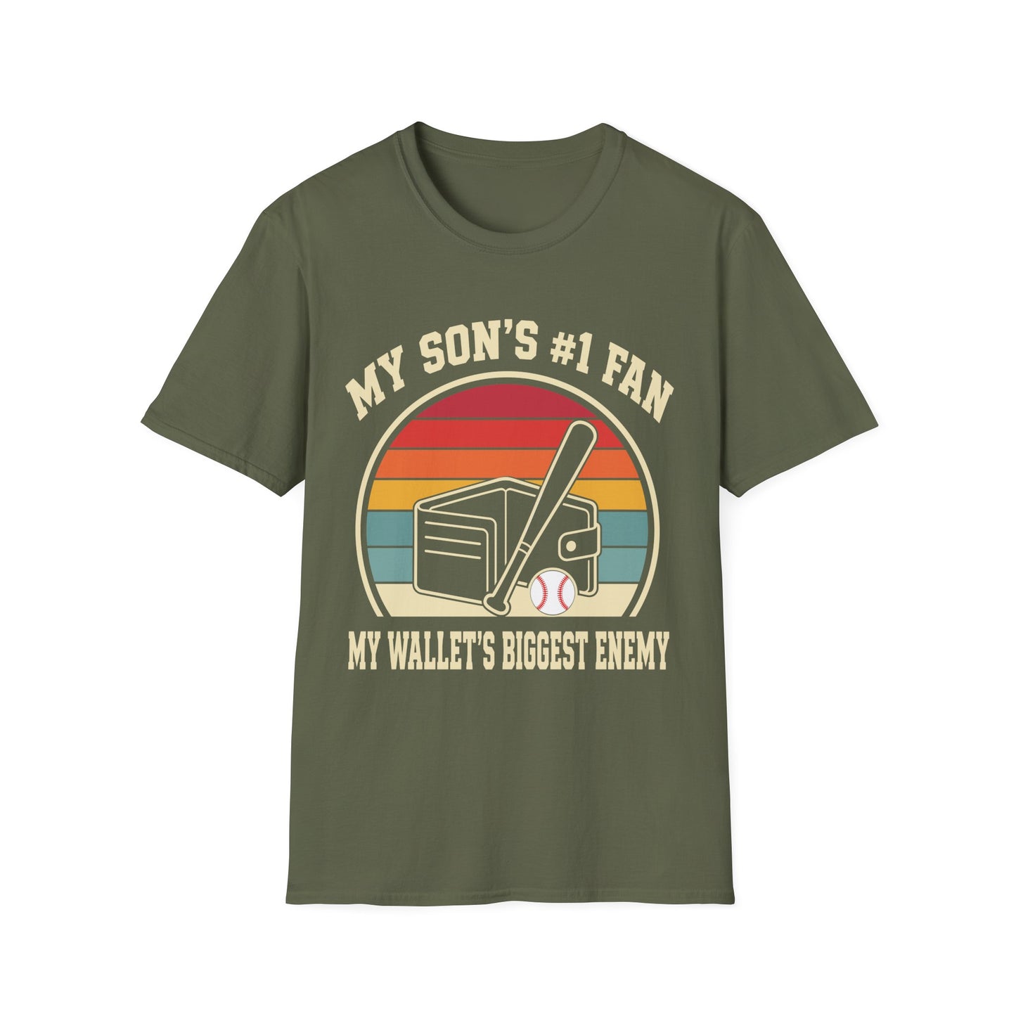 My Son's #1 Fan Wallet's Enemy T-Shirt