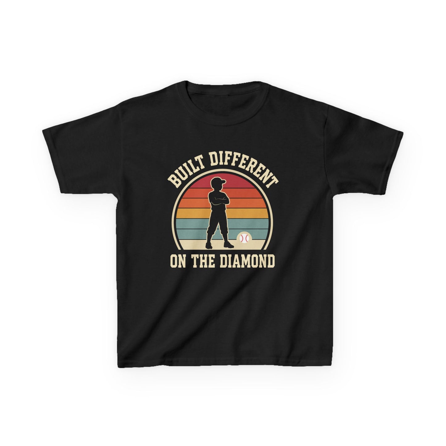 Built Different On The Diamond Kids T-shirt