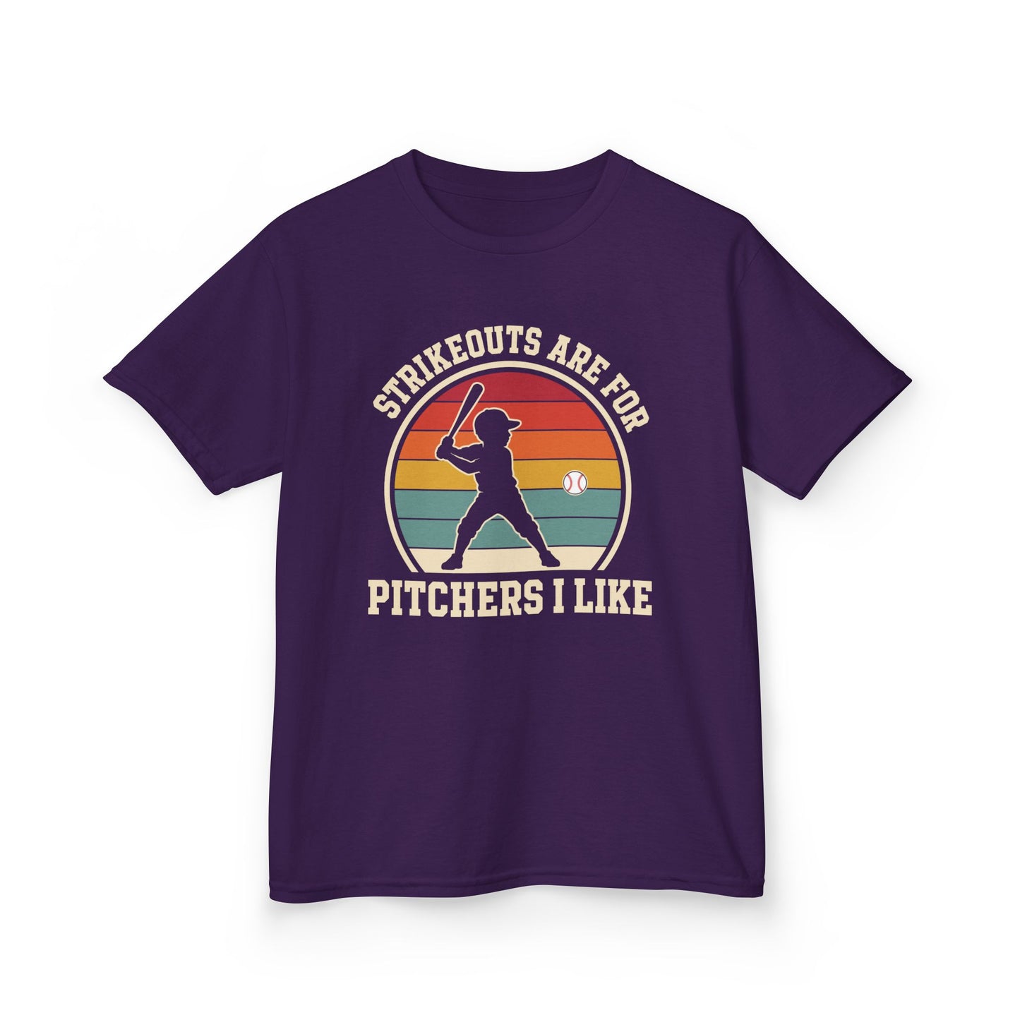 Strikeouts Are For Pitchers I Like Kids T-shirt