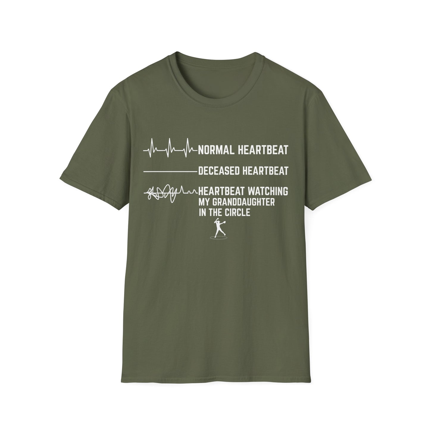 Granddaughter's Circle Flatlines Me T-Shirt