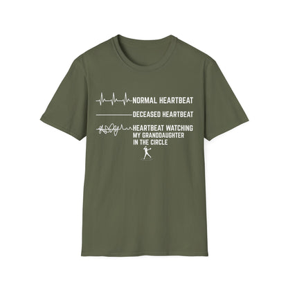 Granddaughter's Circle Flatlines Me T-Shirt