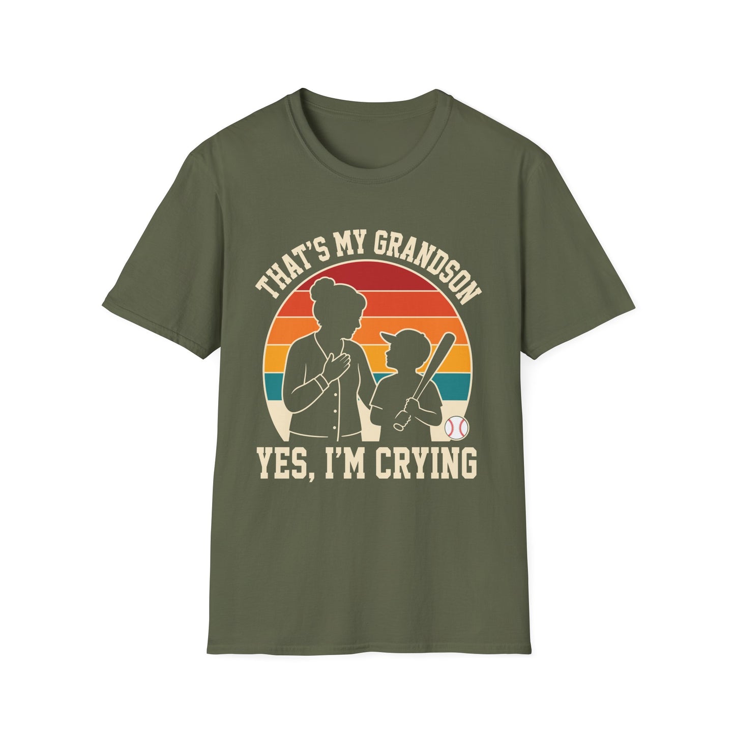 That's My Grandson Crying T-Shirt