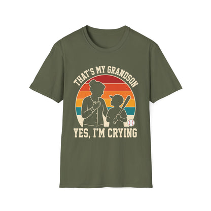That's My Grandson Crying T-Shirt