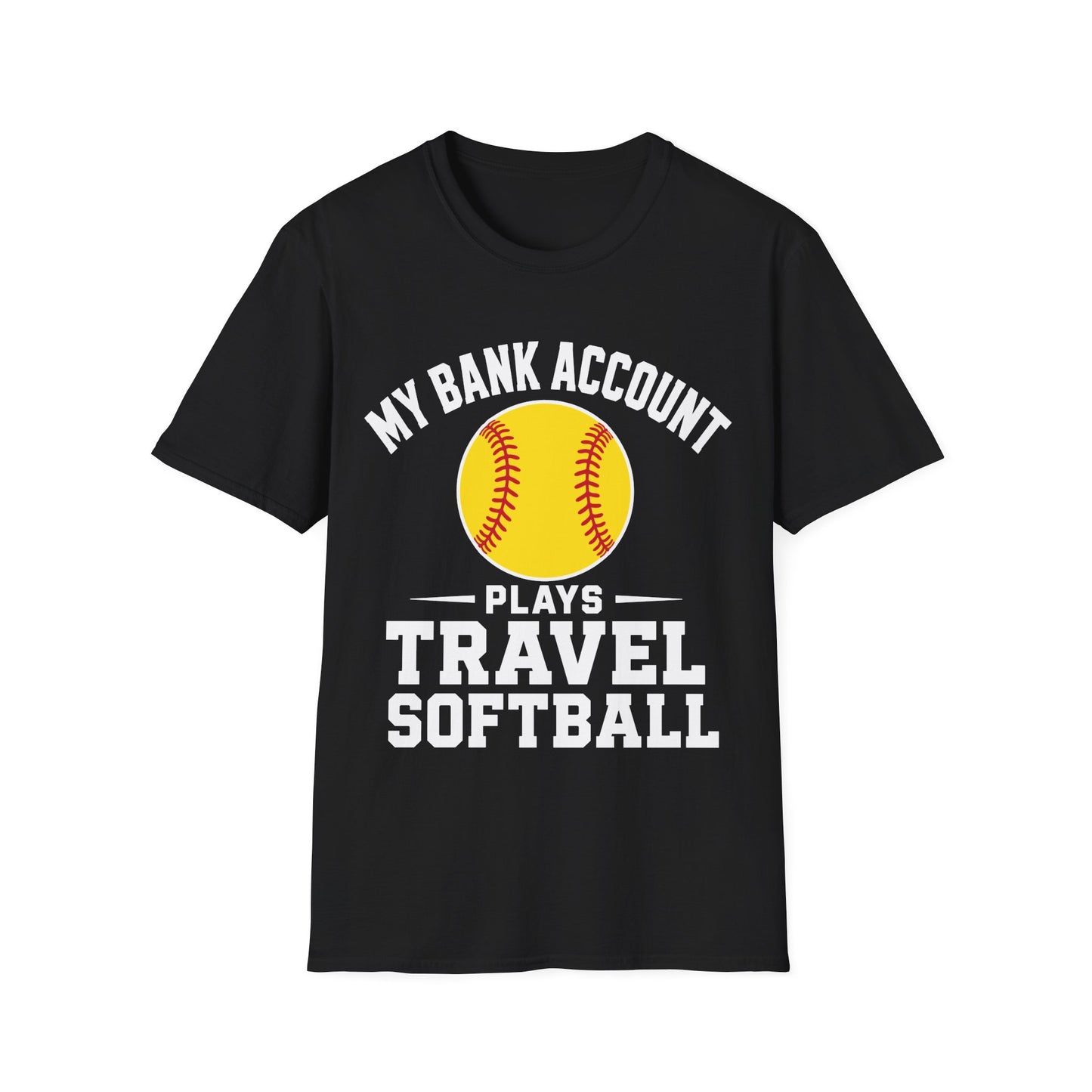 Broke From Travel Softball T-Shirt
