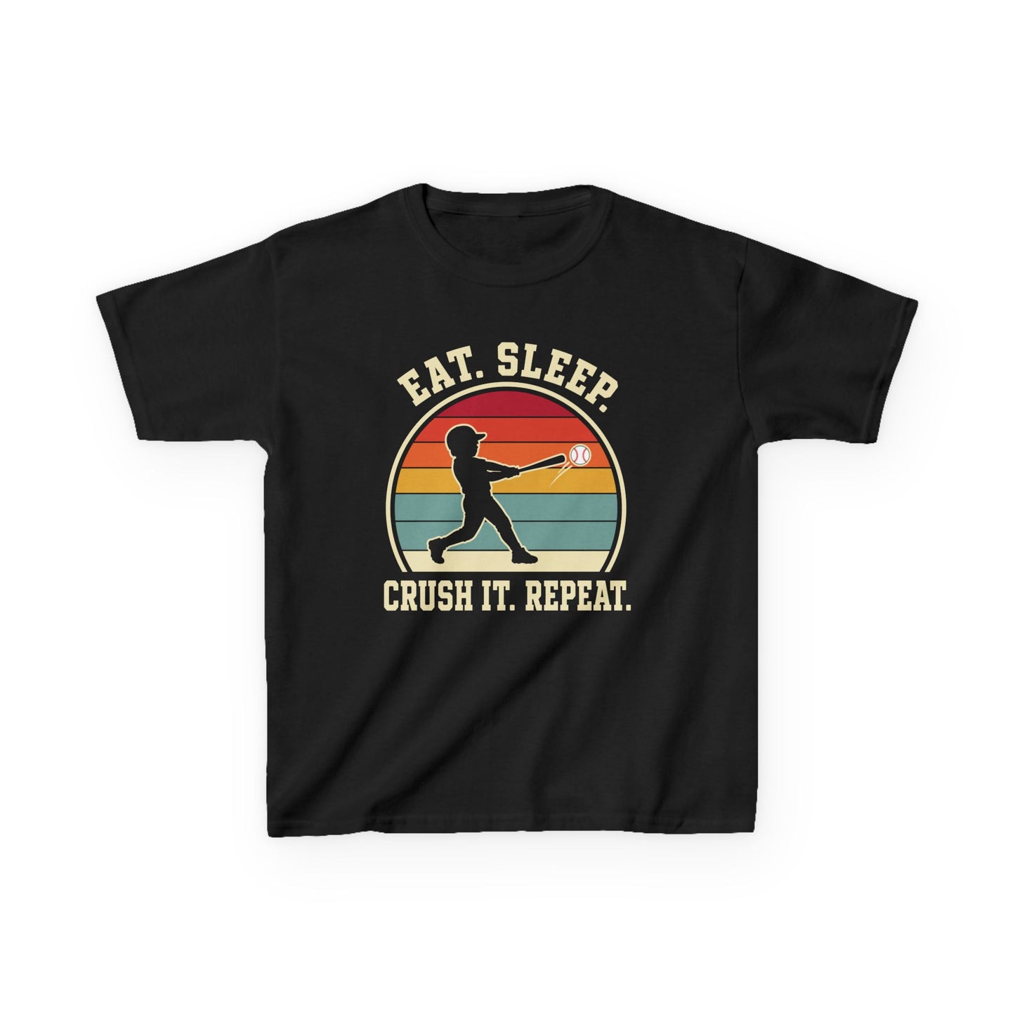 Eat Sleep Crush It Repeat Kids T-shirt