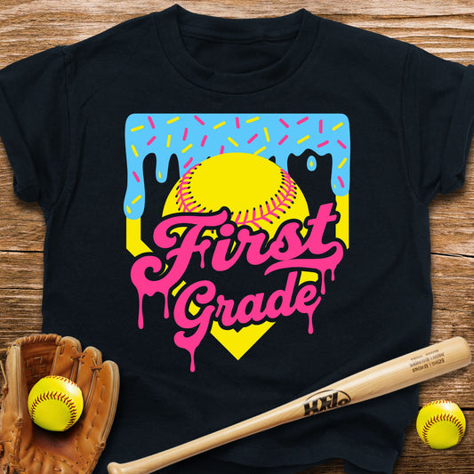 1st Grade Back to School Softball Kids