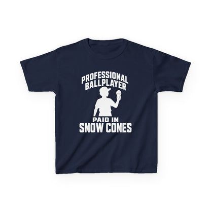 Plays For Snow Cones Kids T-shirt