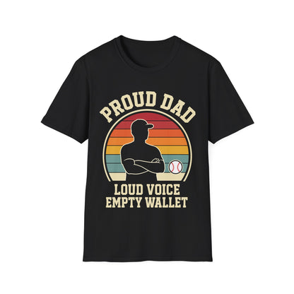 Proud Dad Empty Wallet T-Shirt