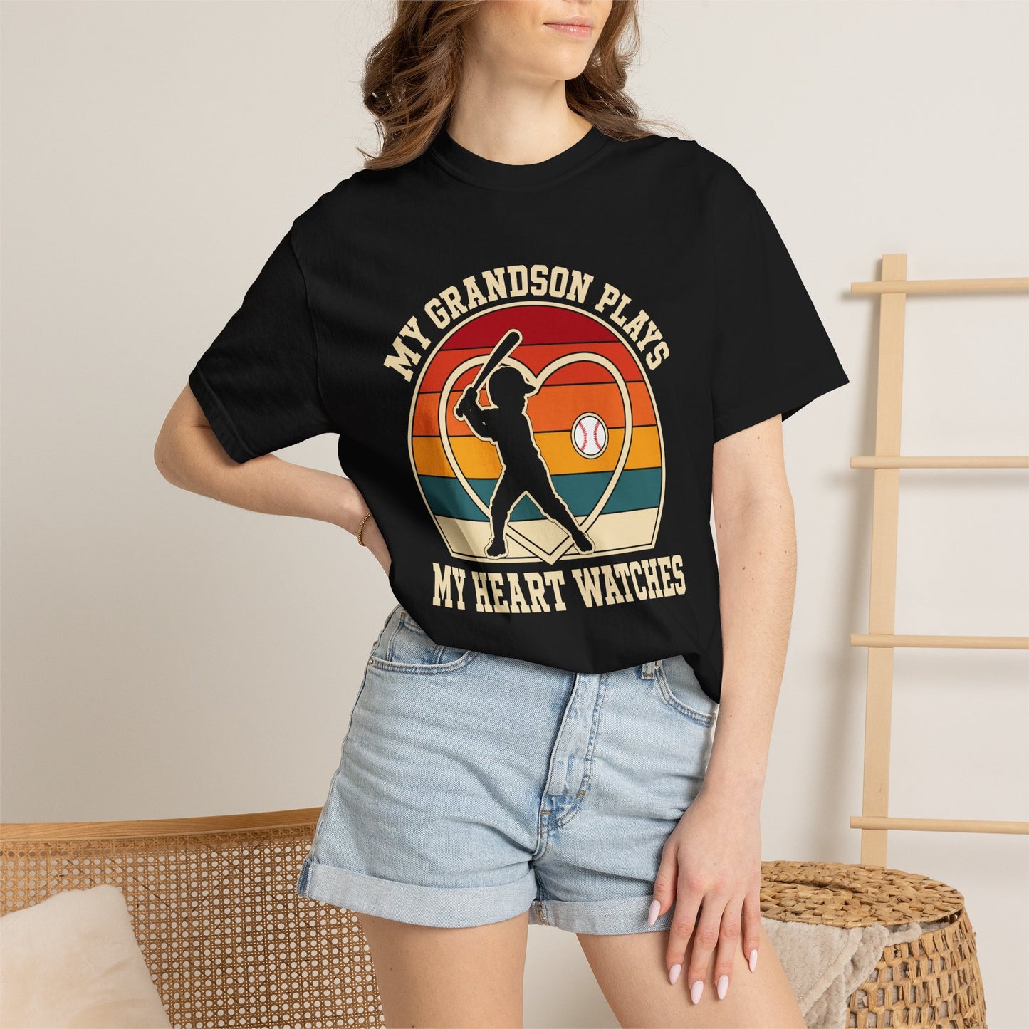 My Grandson Plays Heart Watches T-Shirt