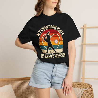 My Grandson Plays Heart Watches T-Shirt