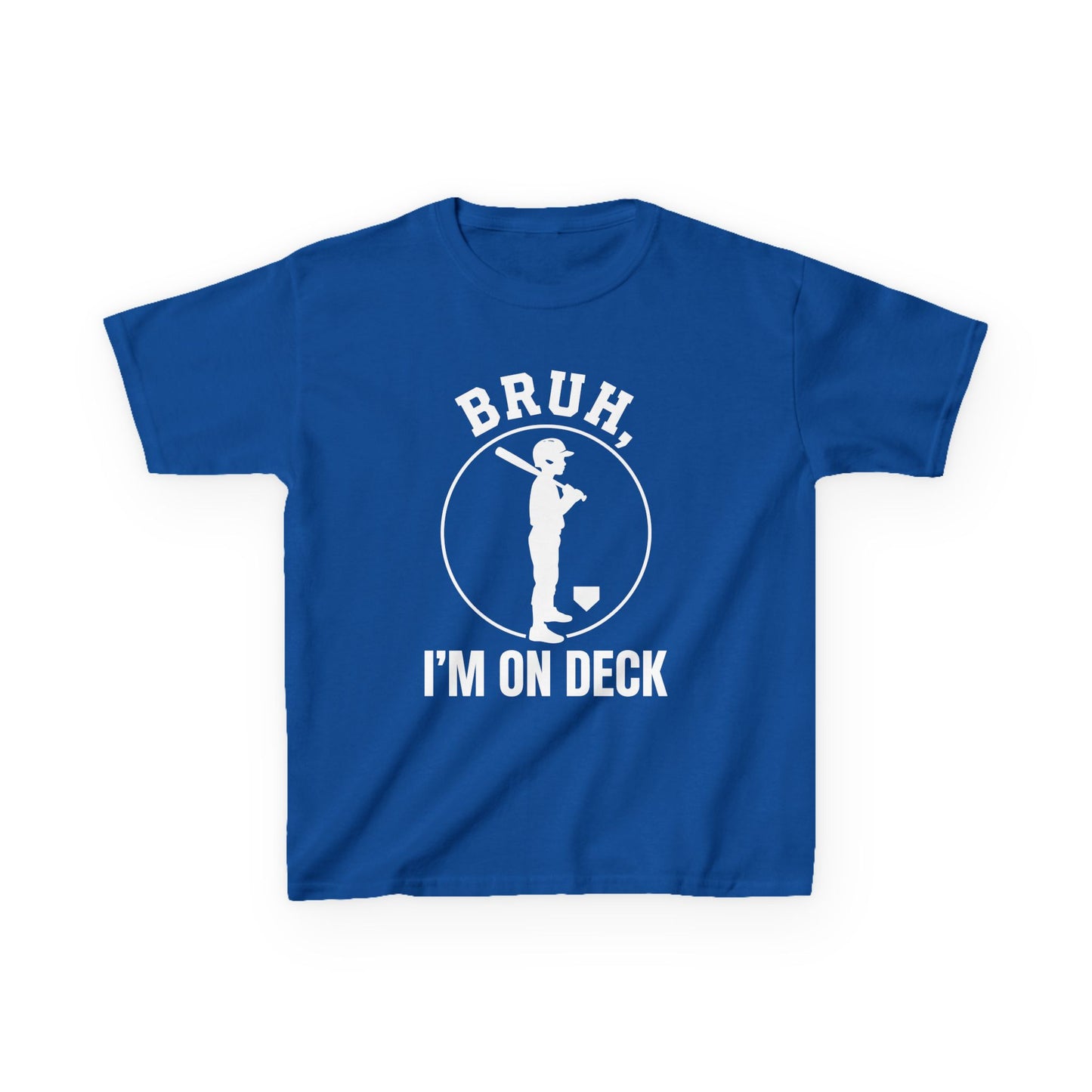Bruh I'm On Deck Kids T-shirt