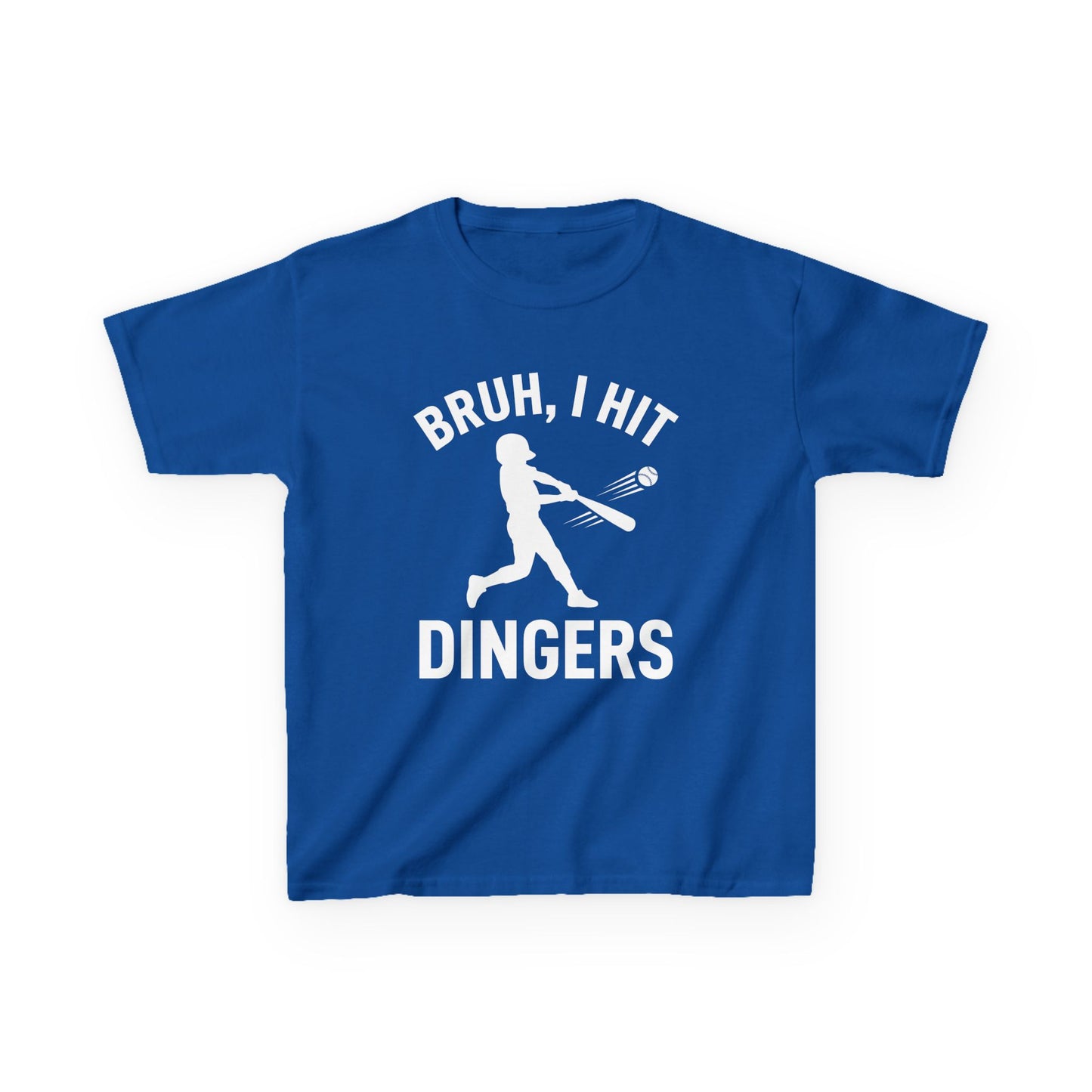 Bruh I Hit Dingers Kids T-shirt