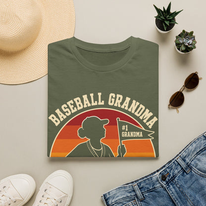 Baseball Grandma Whole Personality T-Shirt