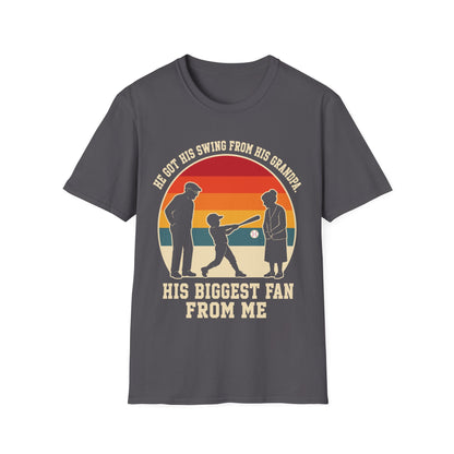 Swing From Grandpa Fan From Me T-Shirt