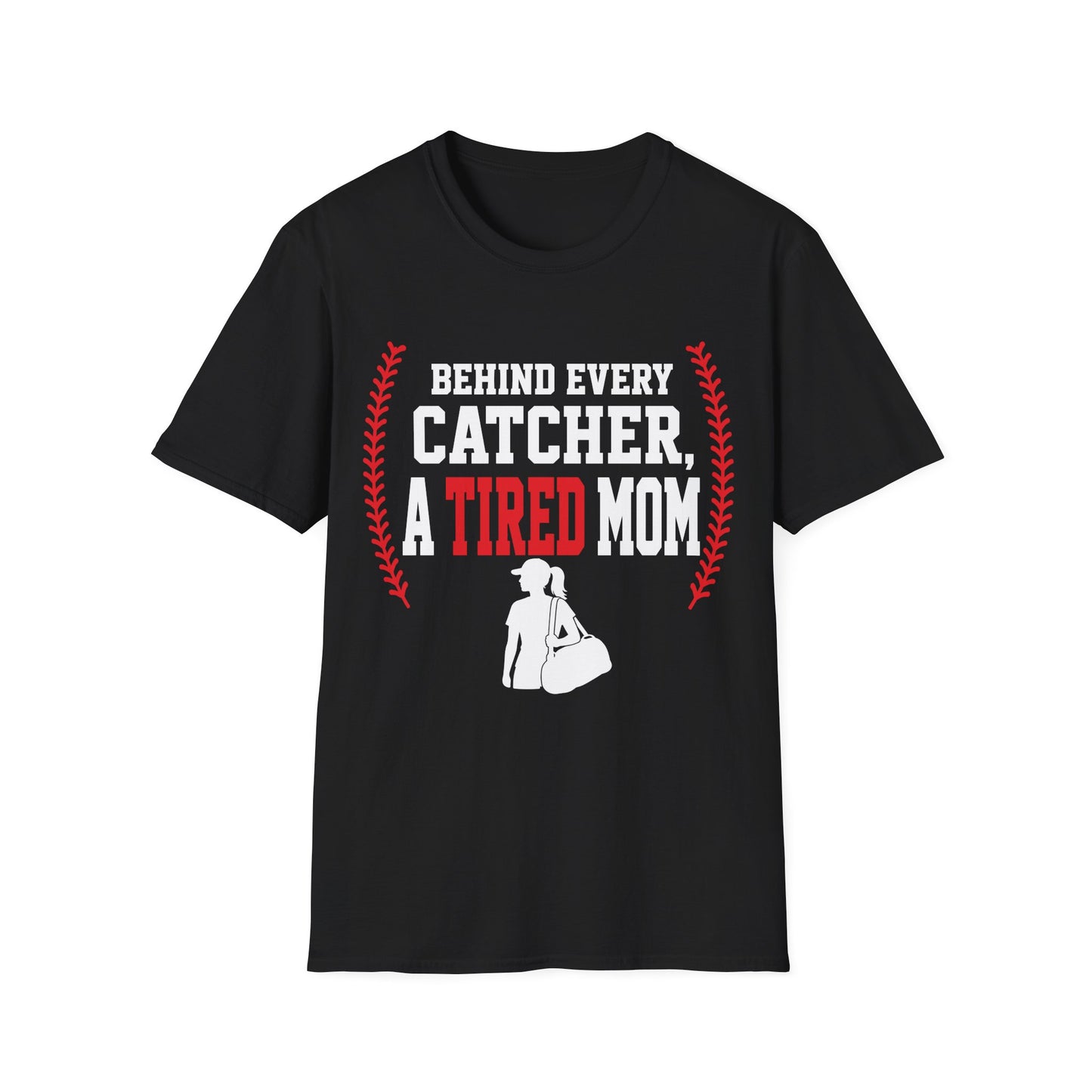 Catcher Mom Exhaustion T-Shirt