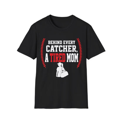 Catcher Mom Exhaustion T-Shirt