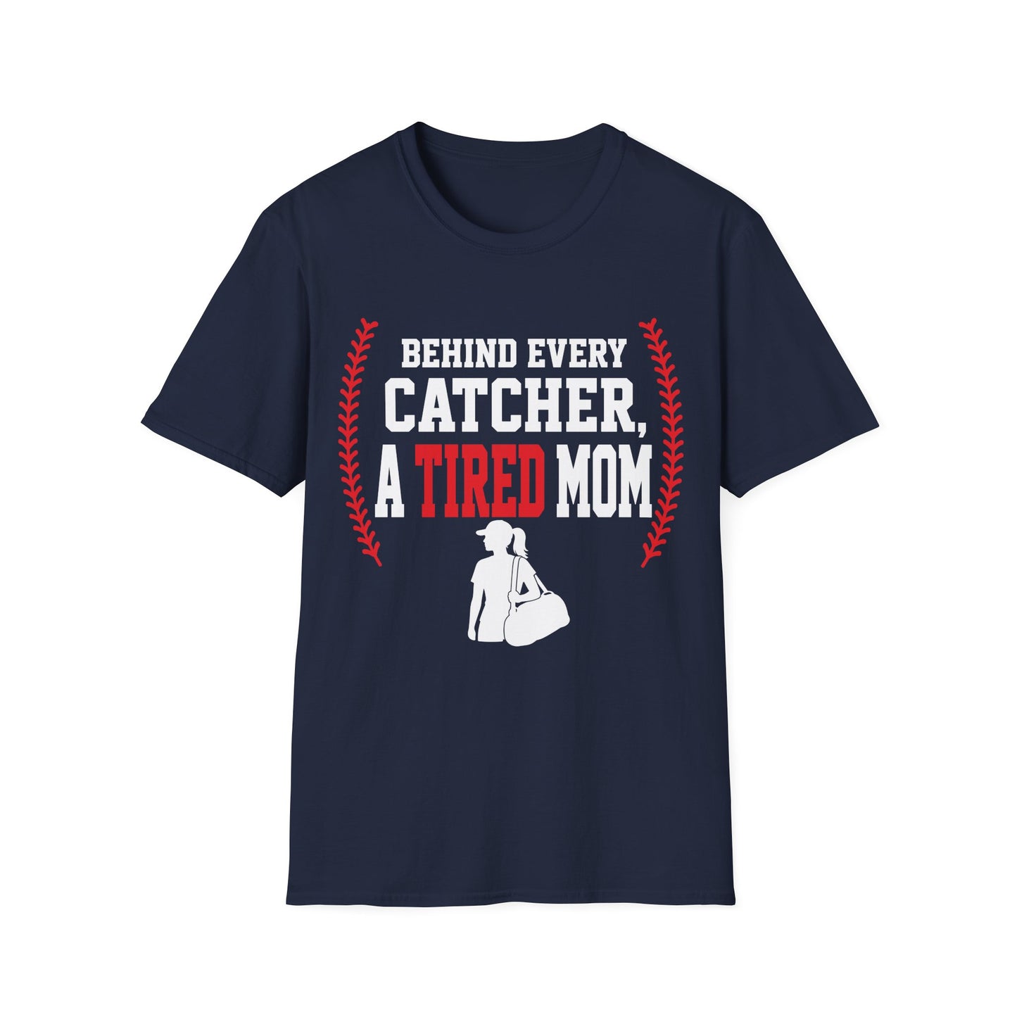 Catcher Mom Exhaustion T-Shirt