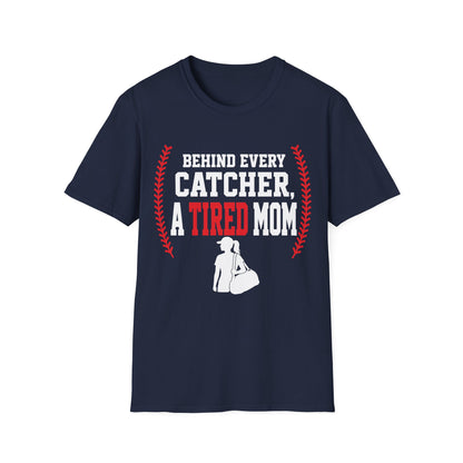 Catcher Mom Exhaustion T-Shirt