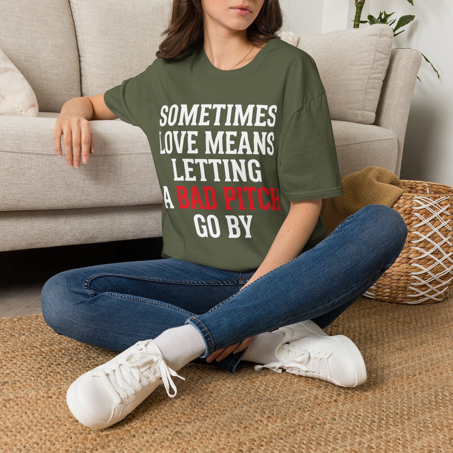 Let Bad Pitches Go T-Shirt