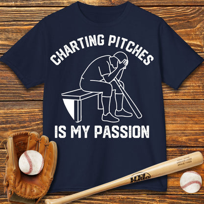 Charting Pitches Kids T-Shirt