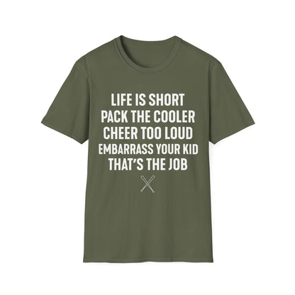 Loud Baseball Parent Life T-Shirt