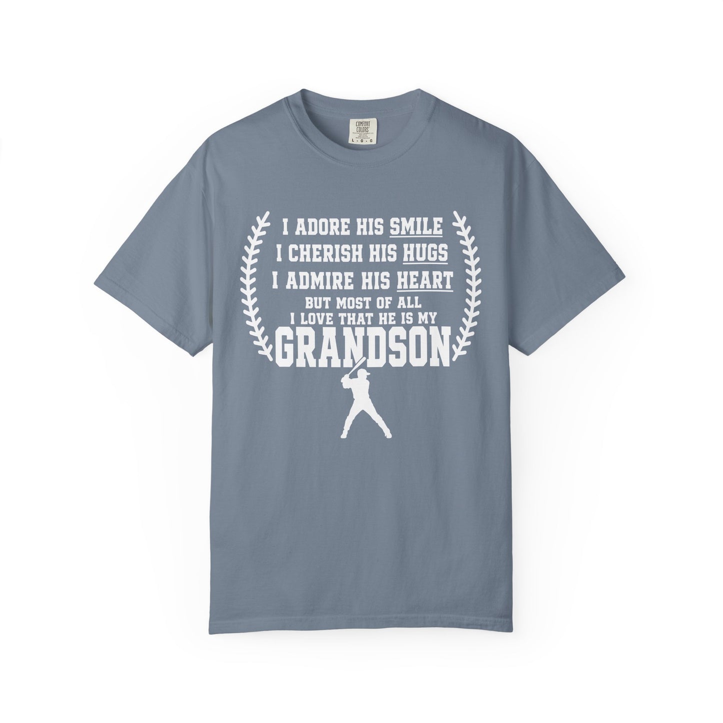Grandma's Baseball Heart T-Shirt