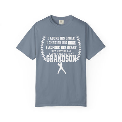 Grandma's Baseball Heart T-Shirt