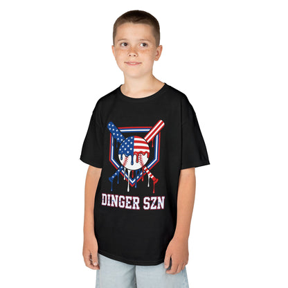 Dinger Szn Patriotic Kids T-shirt