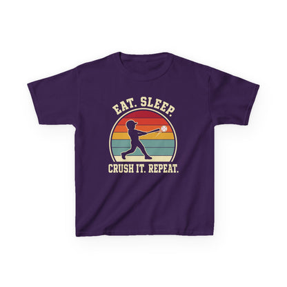 Eat Sleep Crush It Repeat Kids T-shirt