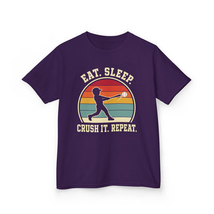 Eat Sleep Crush It Repeat Kids T-shirt