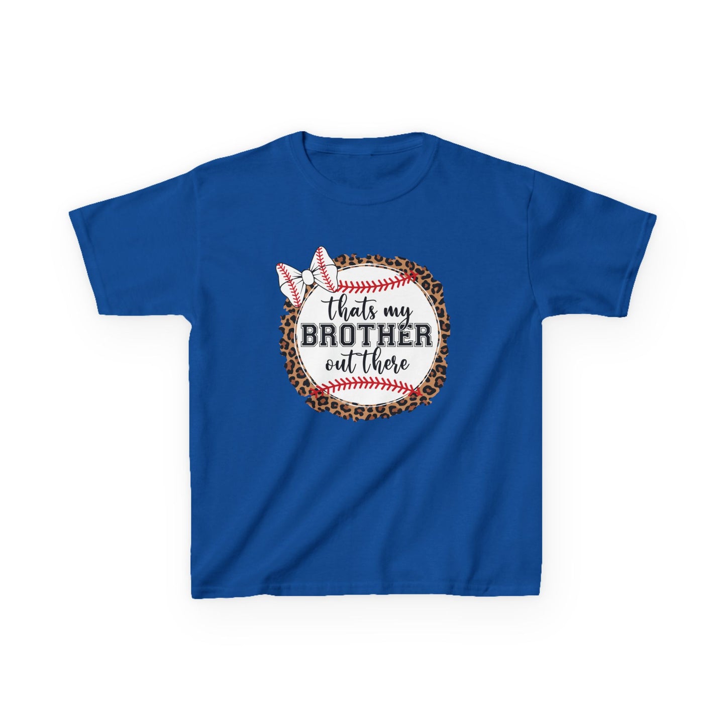 Bow-Wearing Brother Fan Kids T-shirt