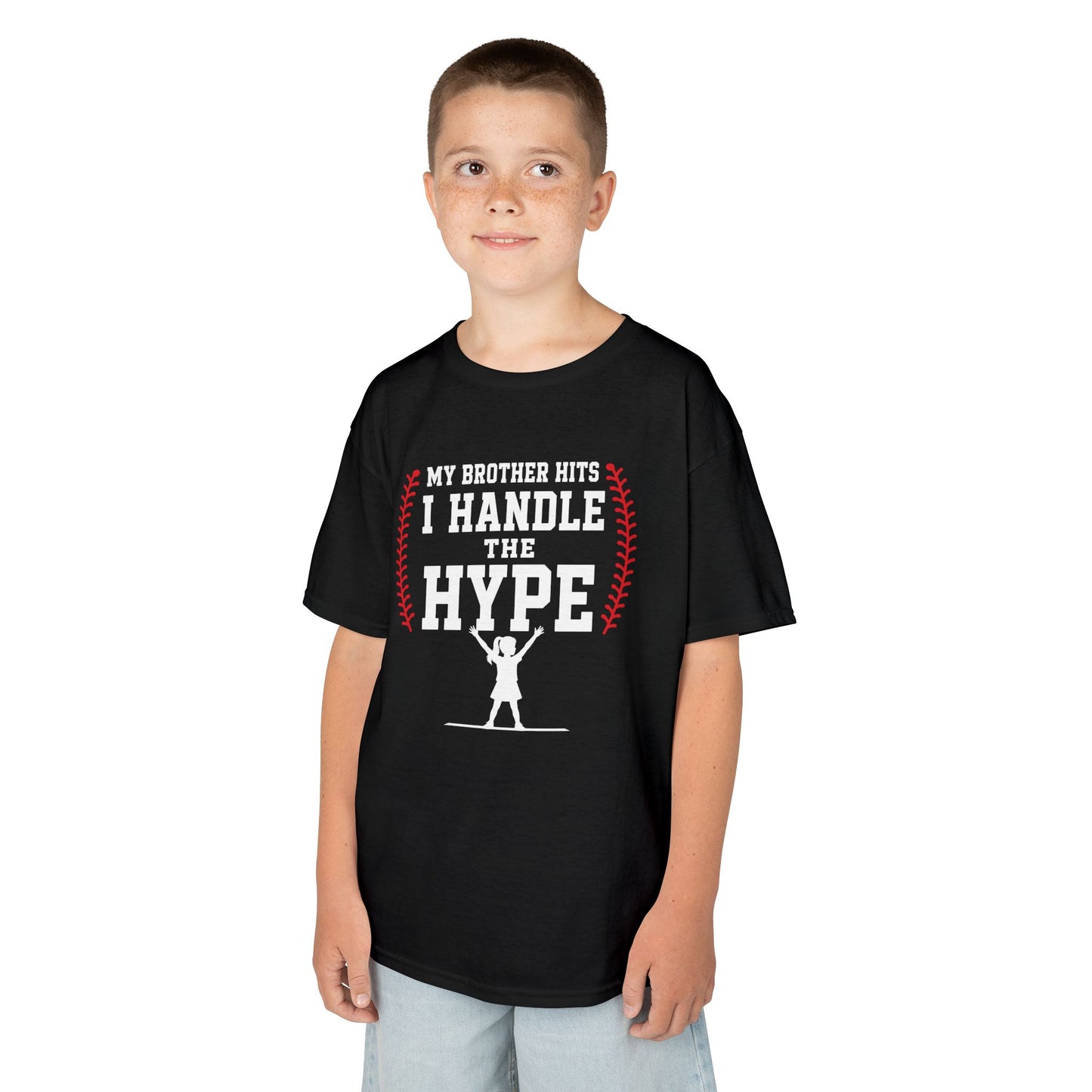 Little Sister Runs Hype Kids T-shirt