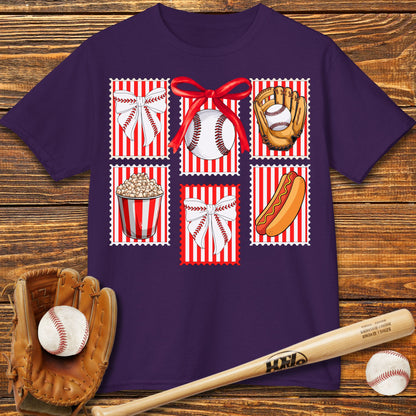 Stamps Coquette Bow Kids T-Shirt