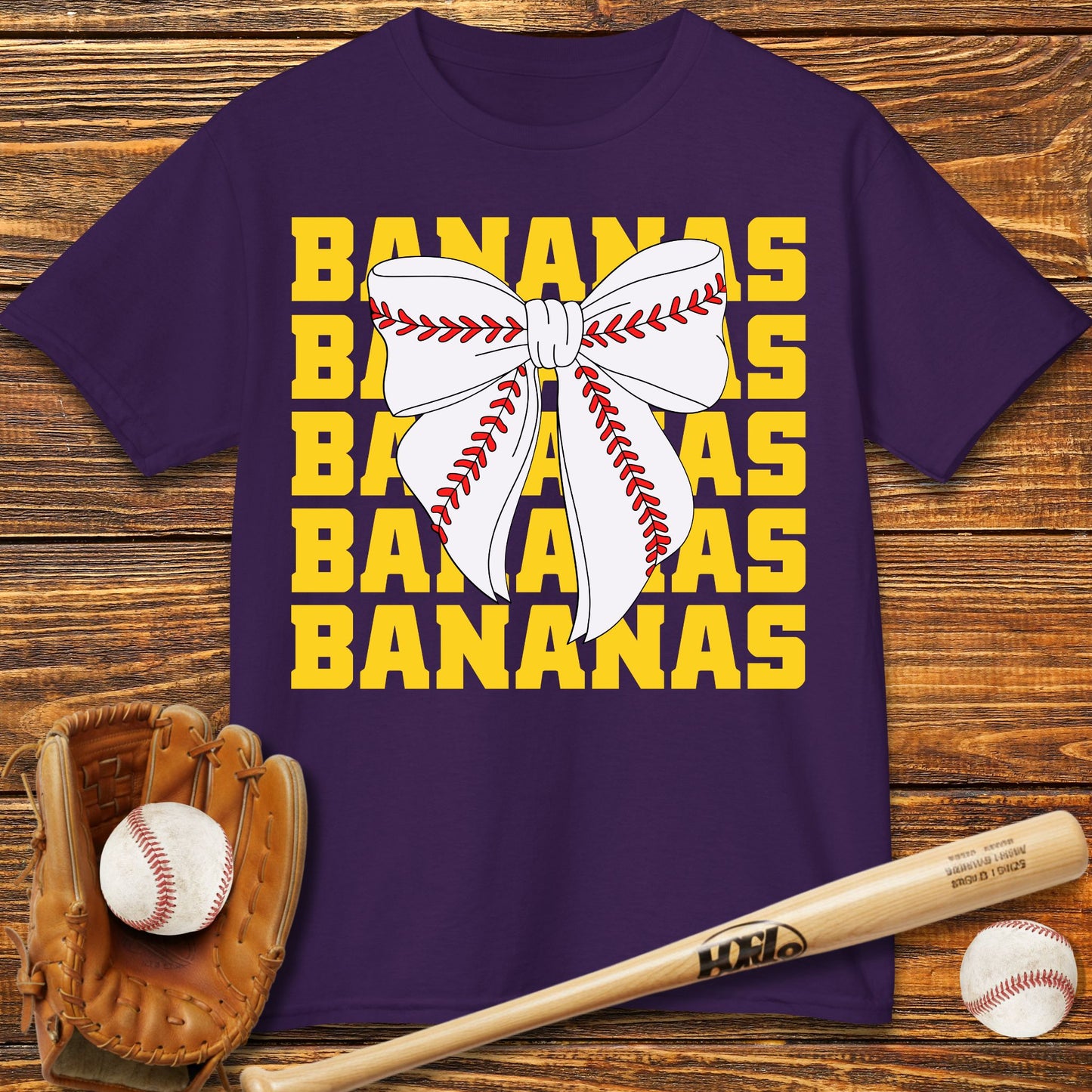 Bananas Coquette Kids T-Shirt