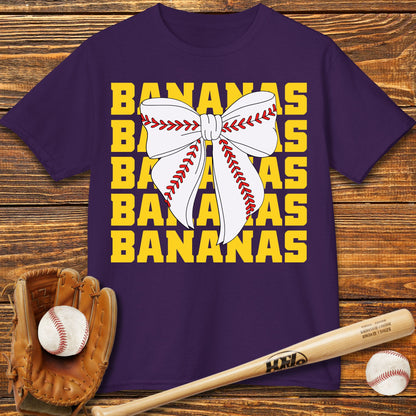 Bananas Coquette Kids T-Shirt